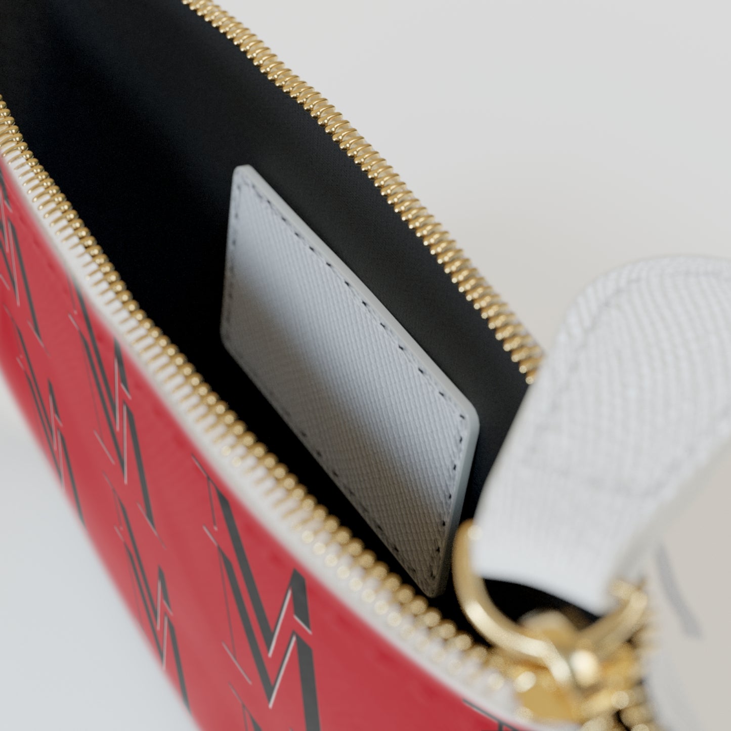 Mss Mia Signature Red Mini Clutch Bag