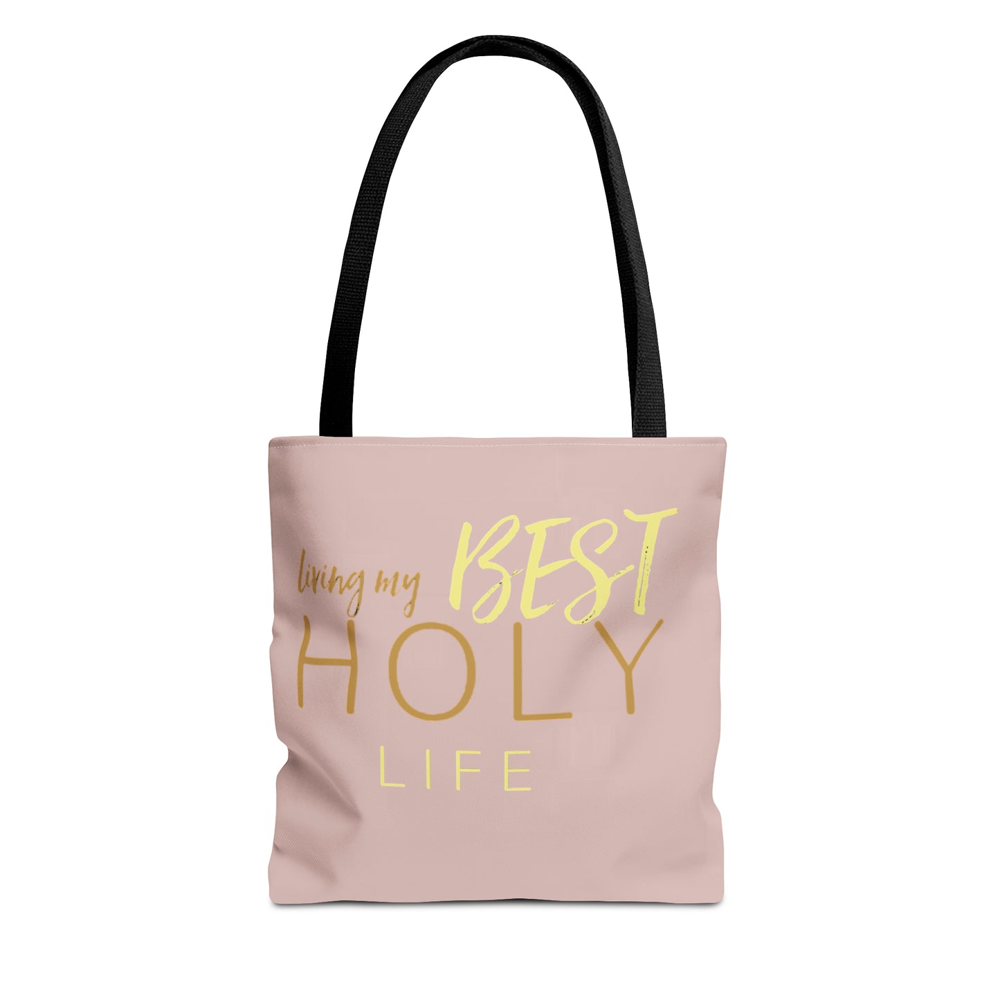 Collection A: “HOLYlife” MM Pink Tote Bag