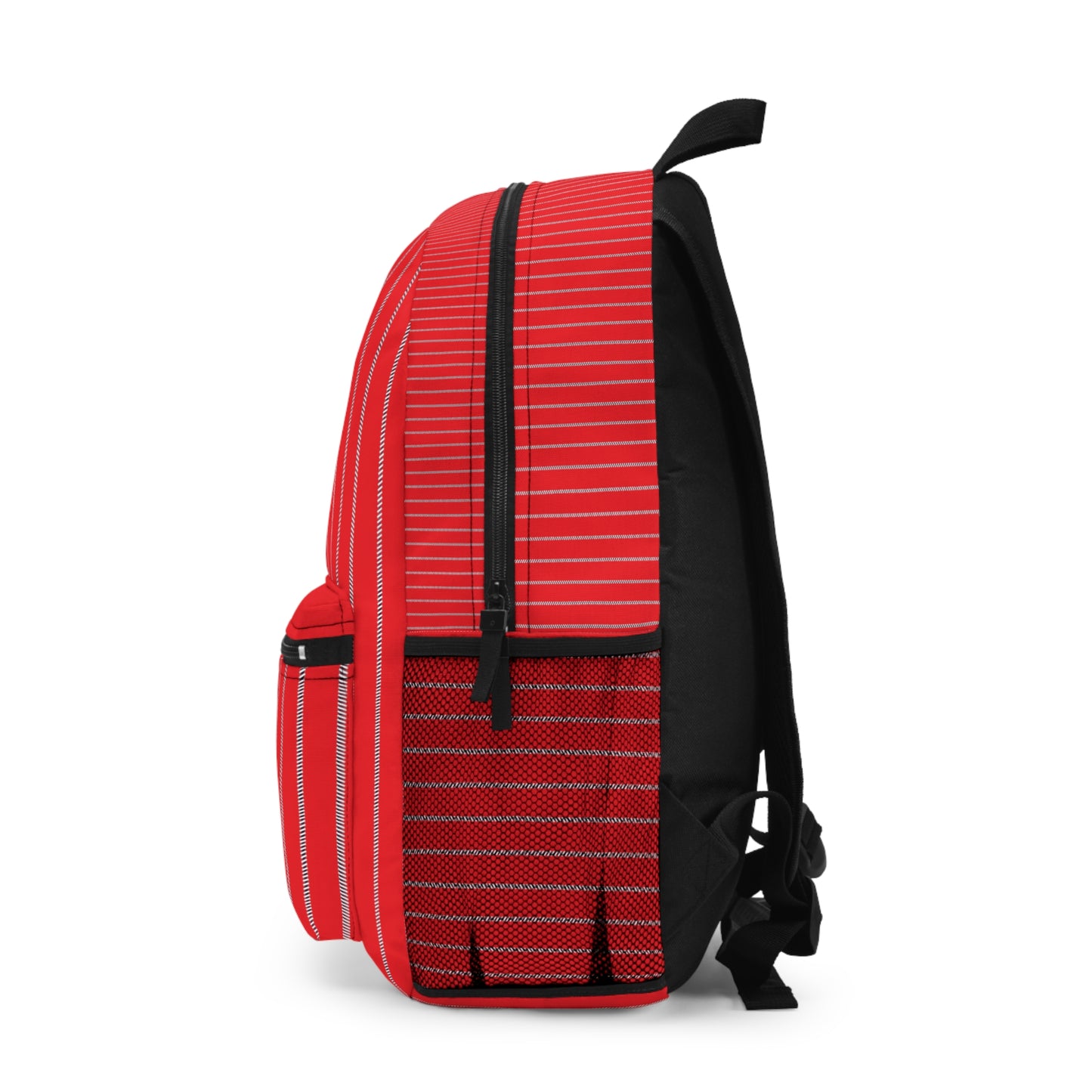 Mss Mia Red w/ Stripes Backpack