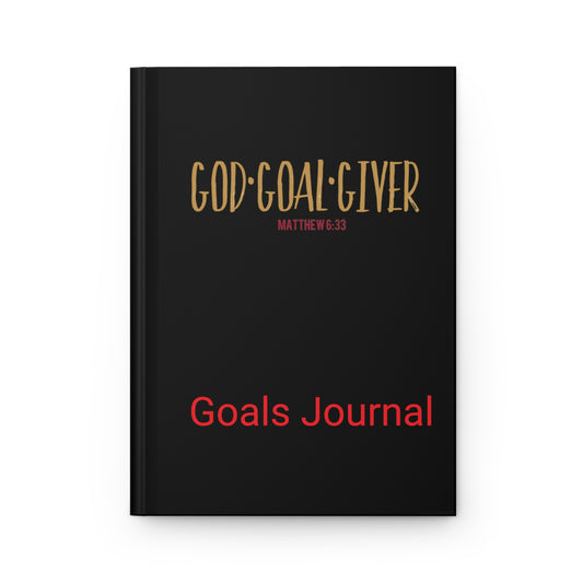 ”Goal Giver” Black Matte  Journal