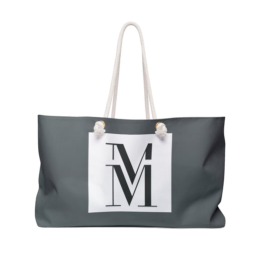 Mss Mia Grey Weekender Bag