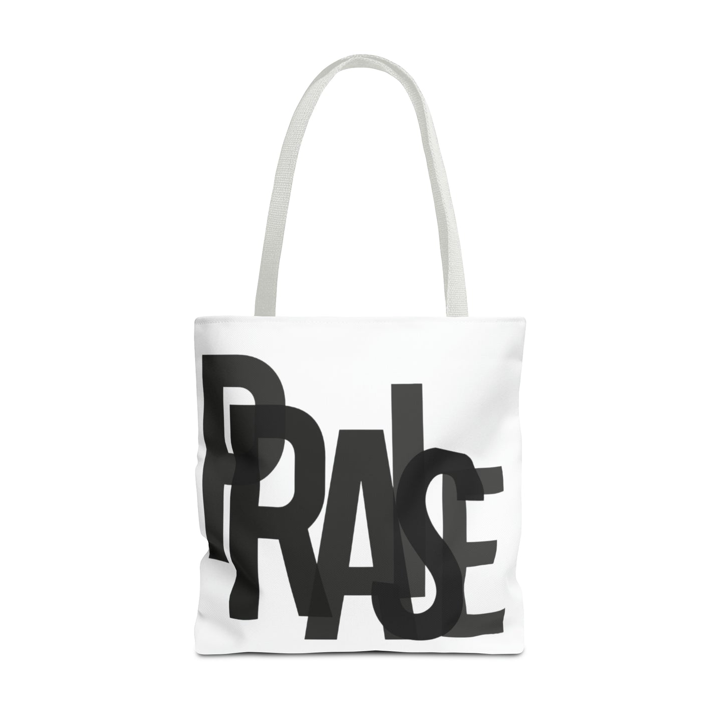 Collection B: “Garment of PRAISE” White & Black Tote