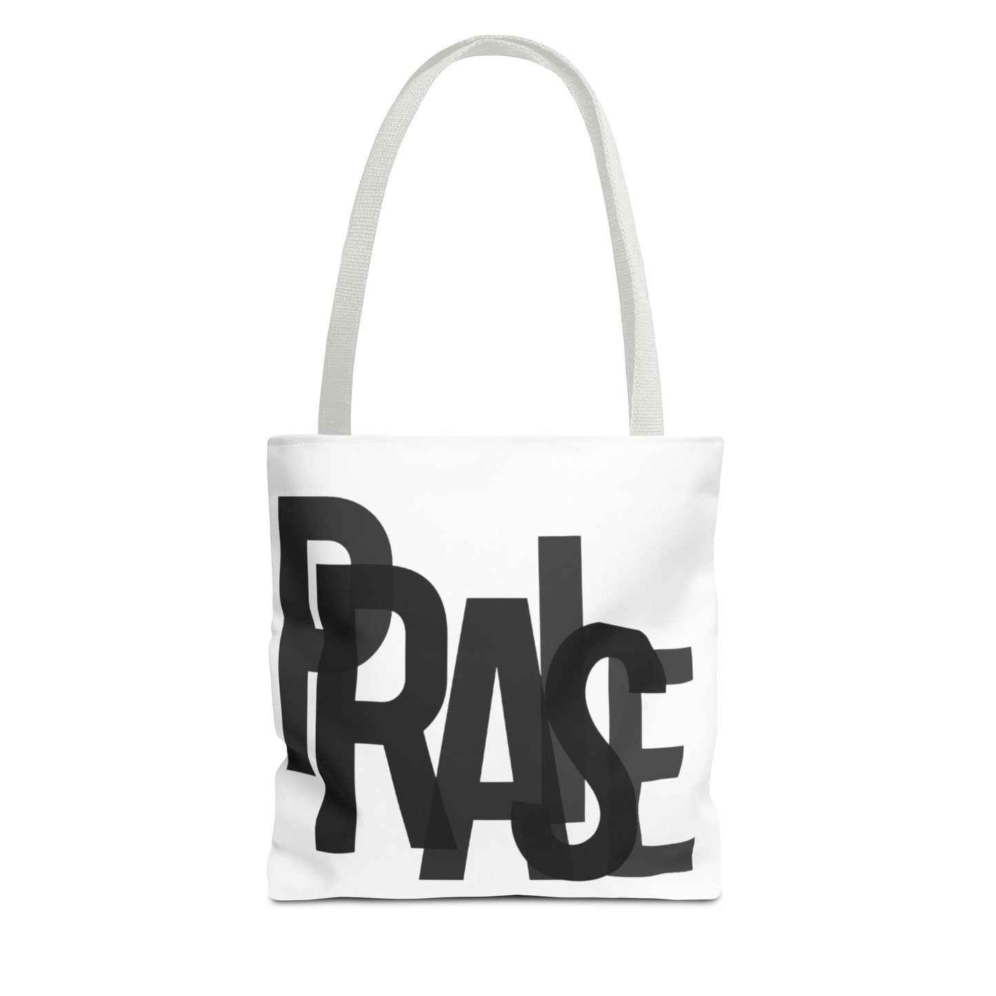 Collection B: “Garment of PRAISE” White & Black Tote