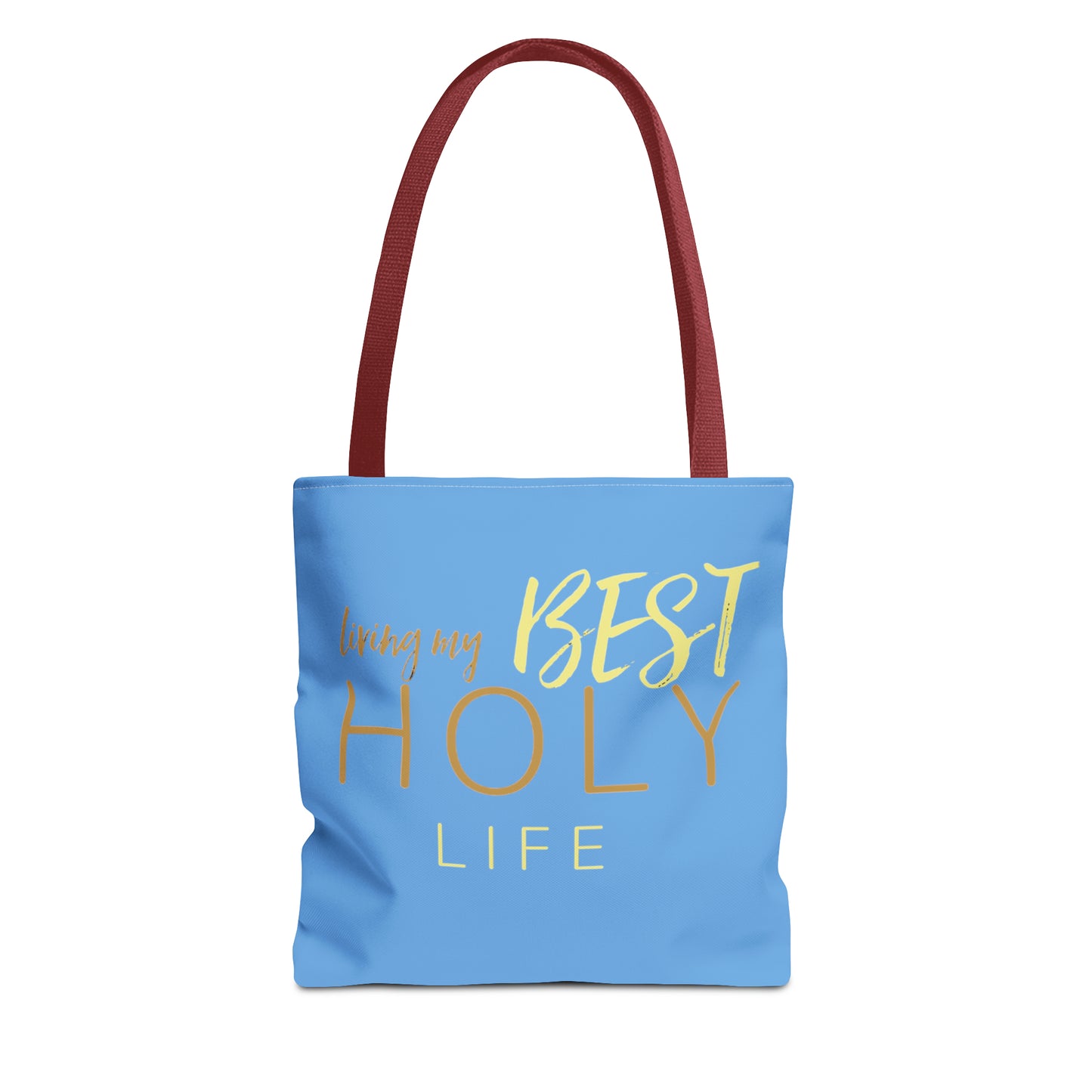 Collection A: “HOLYlife” Blue Sky Tote Bag