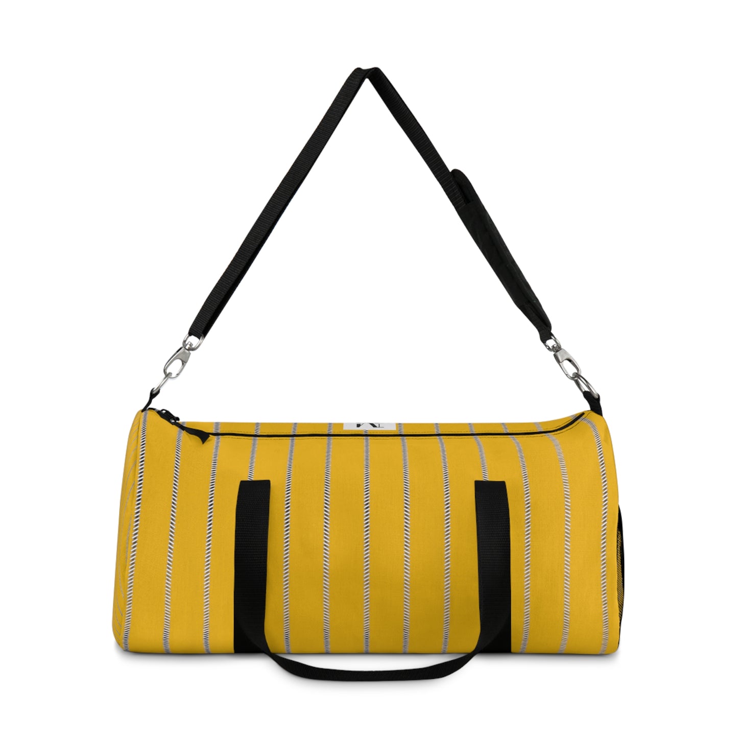 Mss Mia Yellow W Stripes Duffel Bag