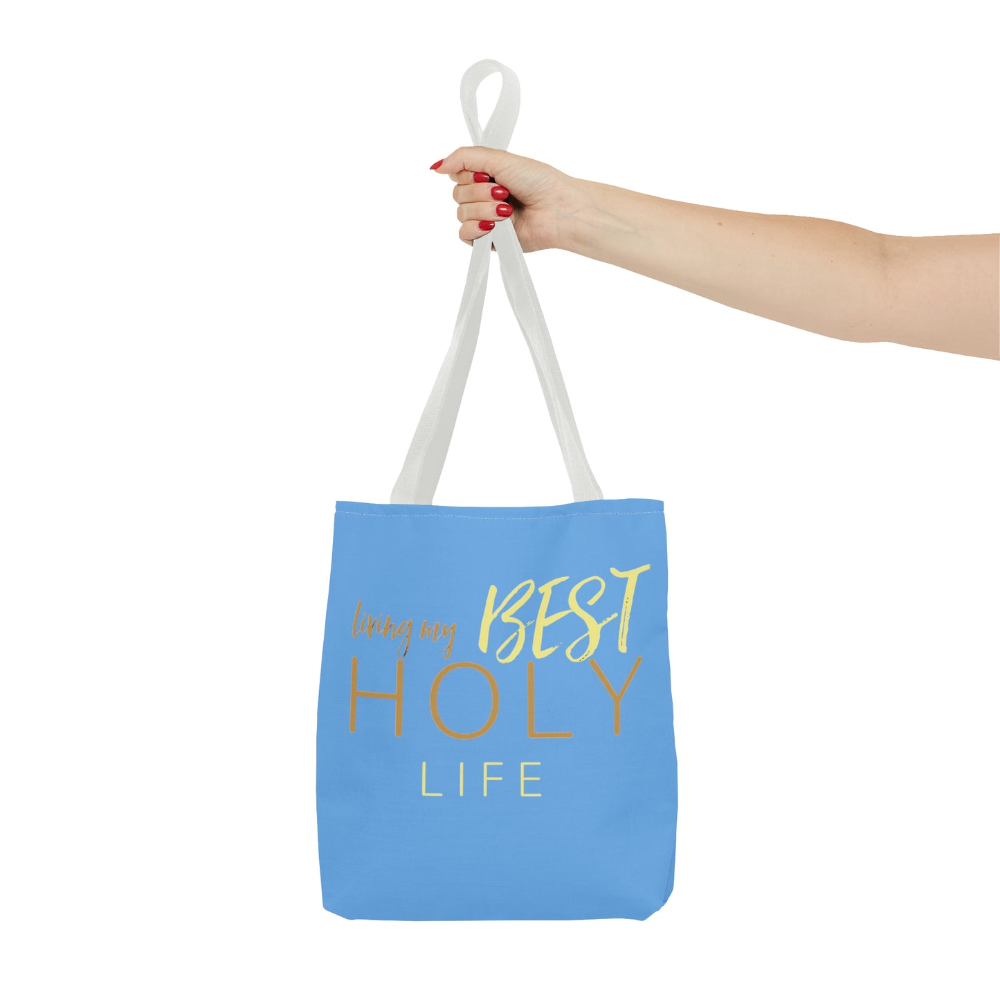 Collection A: “HOLYlife” Blue Sky Tote Bag