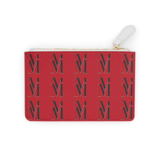 Mss Mia Signature Red Mini Clutch Bag