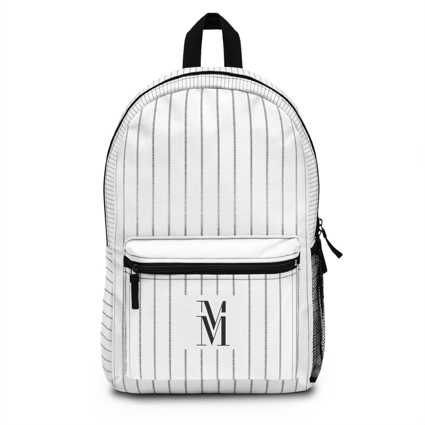 Mss Mia White w/ Stripes Backpack