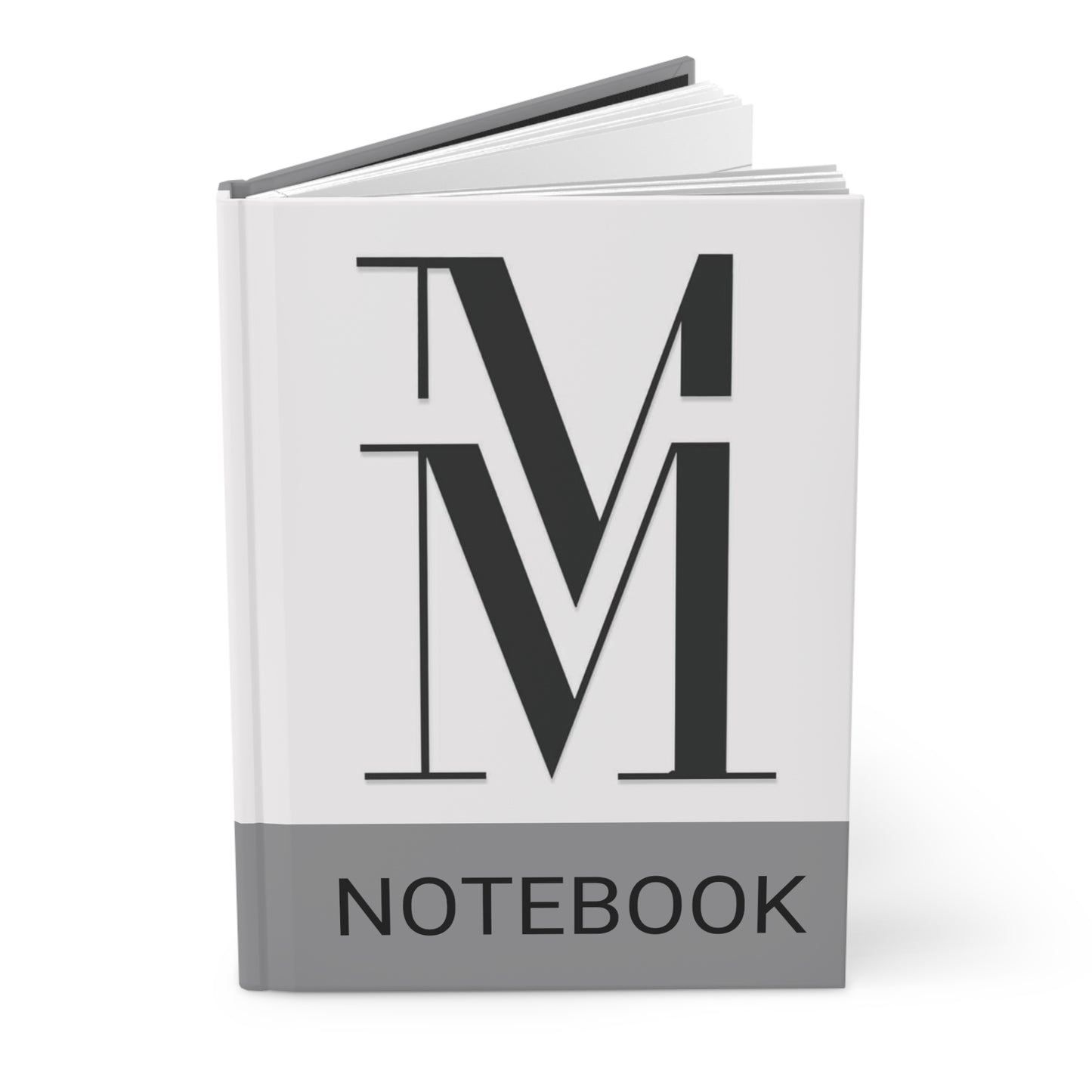 Mss Mia Grey Hardcover Journal Matte