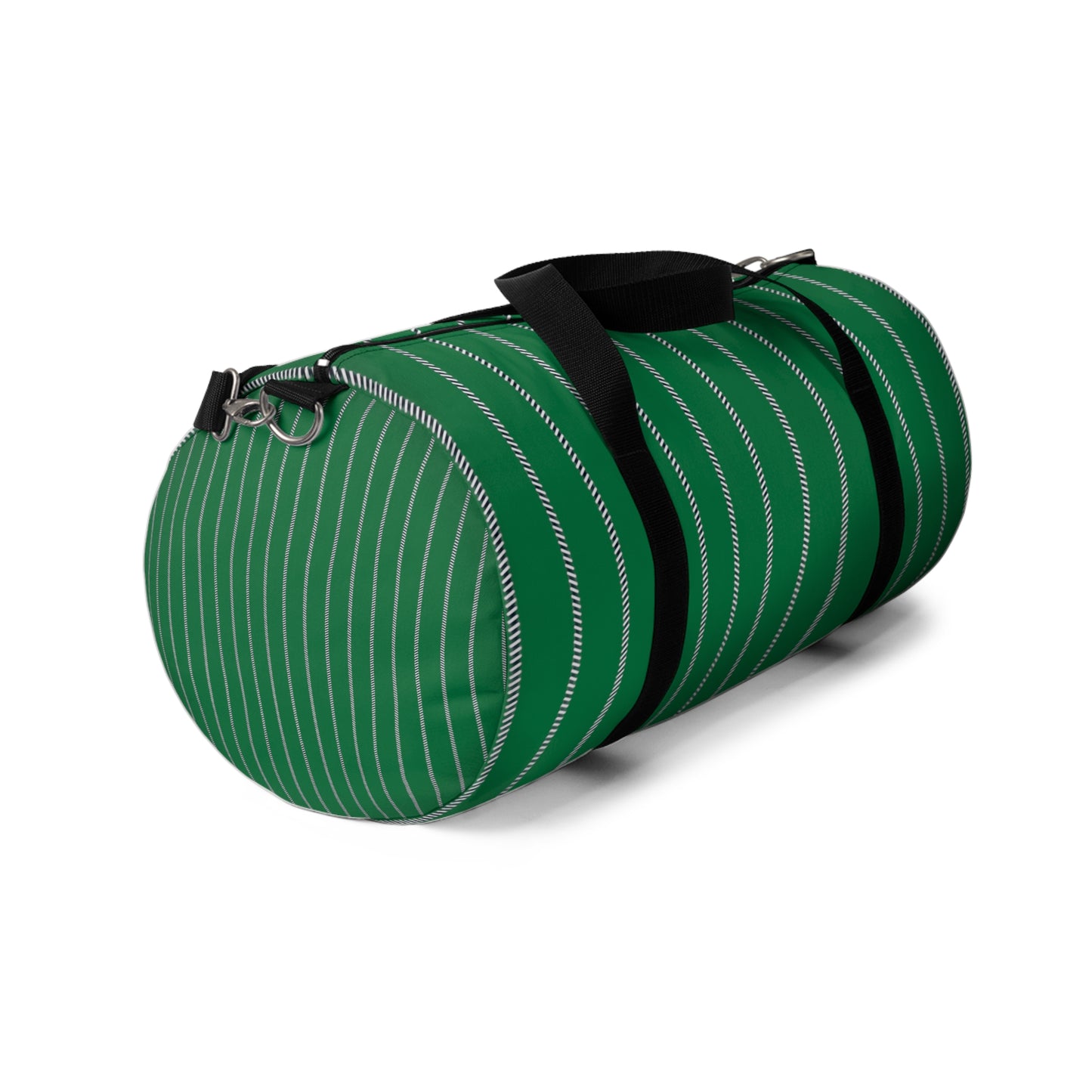 Mss Mia Dark Green W Stripes Duffel Bag