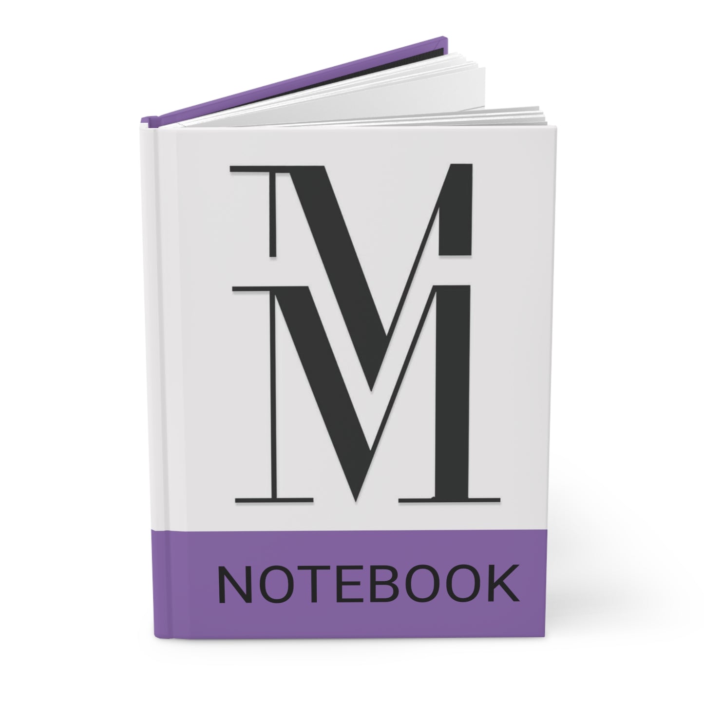 Mss Mia Purple Hardcover Journal Matte
