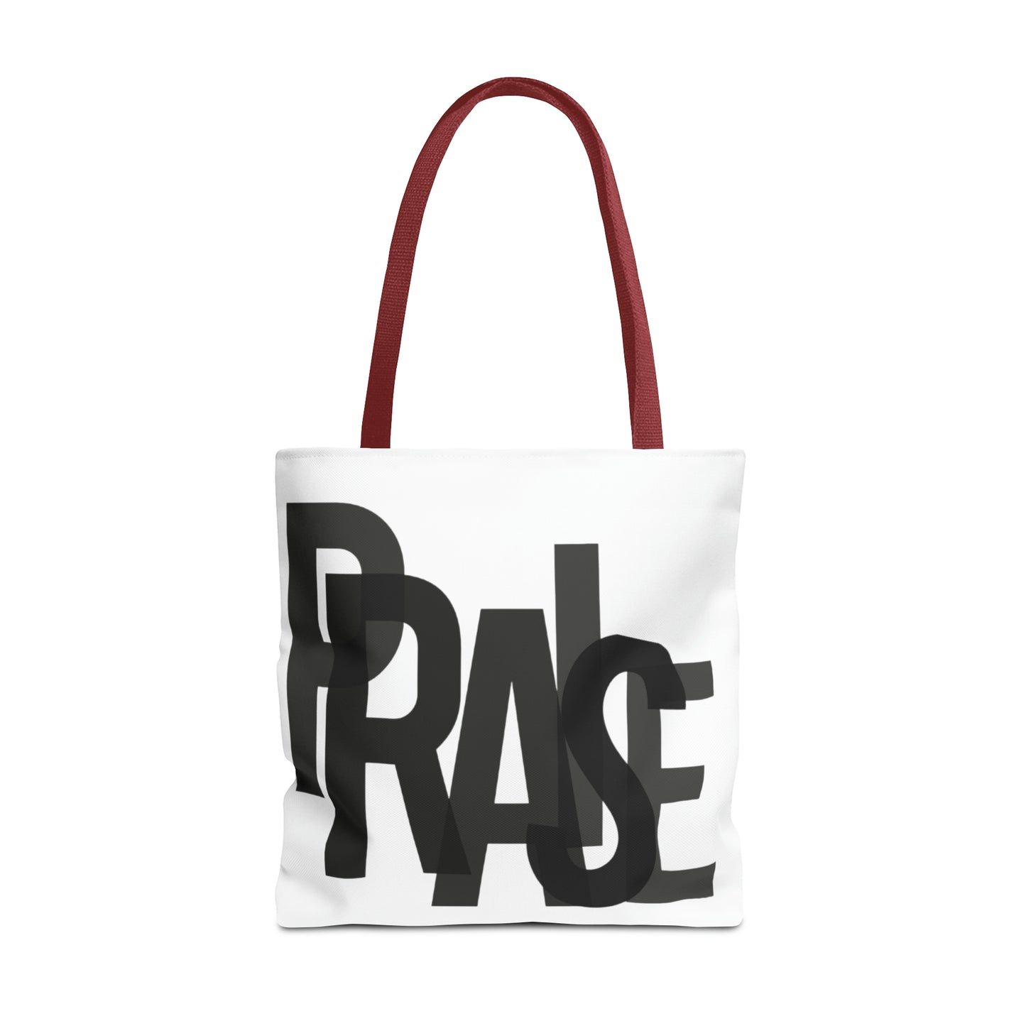 Collection B: “Garment of PRAISE” White & Black Tote