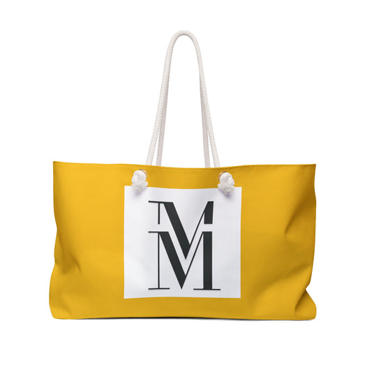 Mss Mia Yellow Weekender Bag