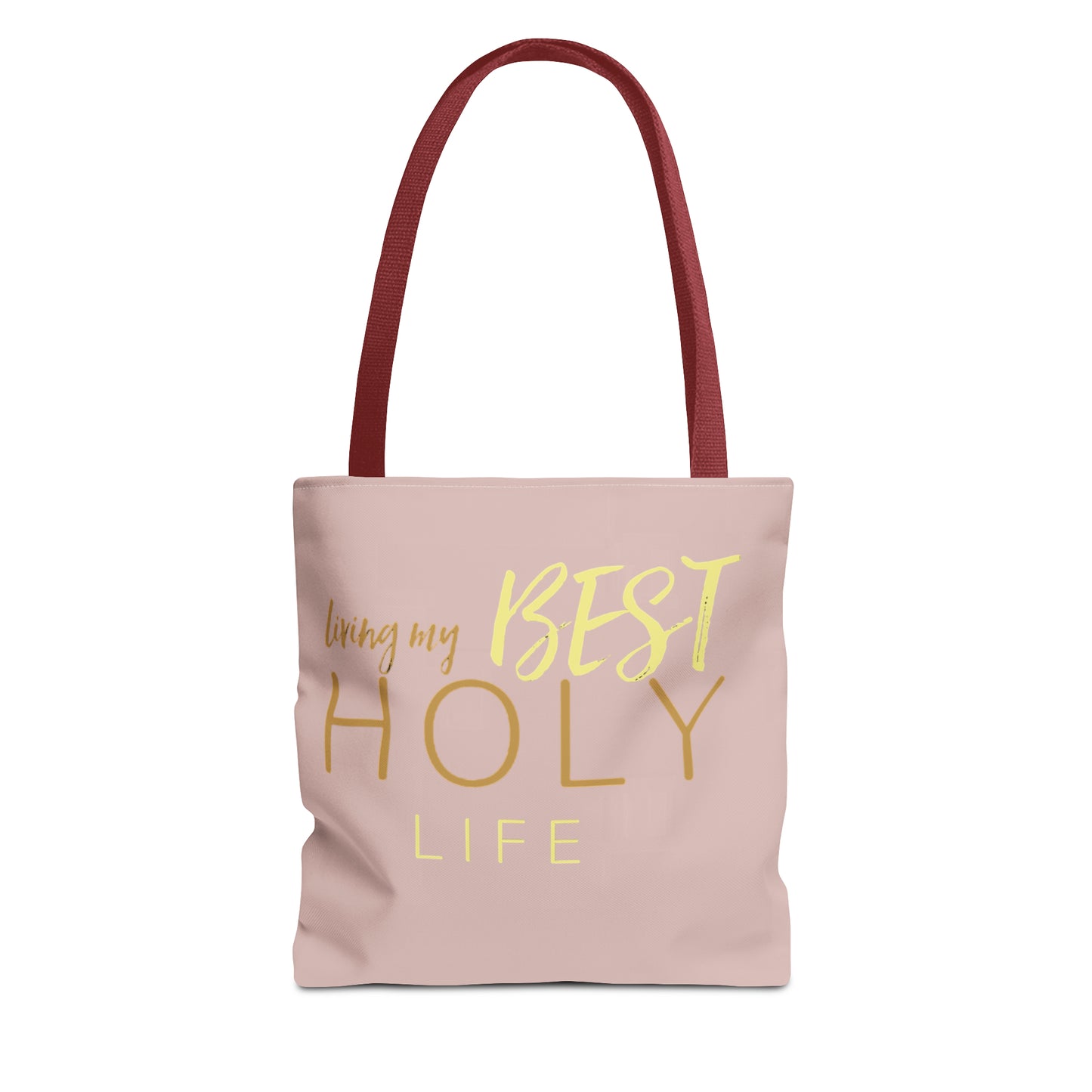 Collection A: “HOLYlife” MM Pink Tote Bag