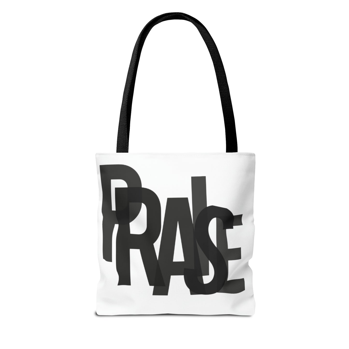 Collection B: “Garment of PRAISE” White & Black Tote