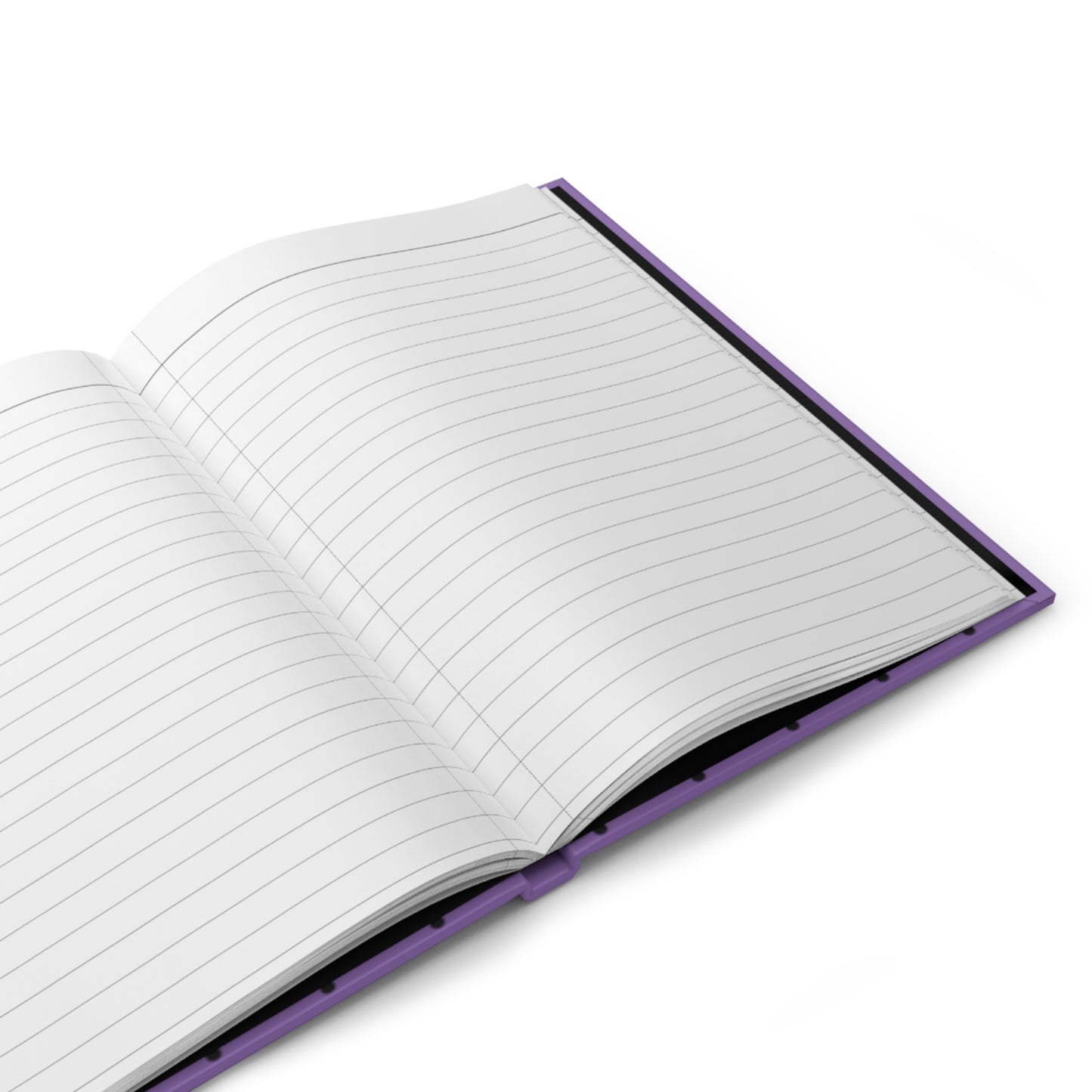 ”Faith Fighter” Purple Dot Matte Journal