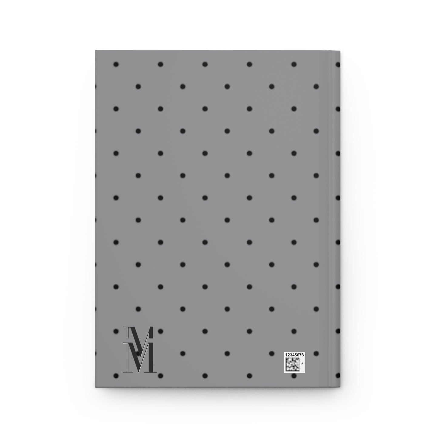 ”Faith Fighter” Grey Dot Matte Journal