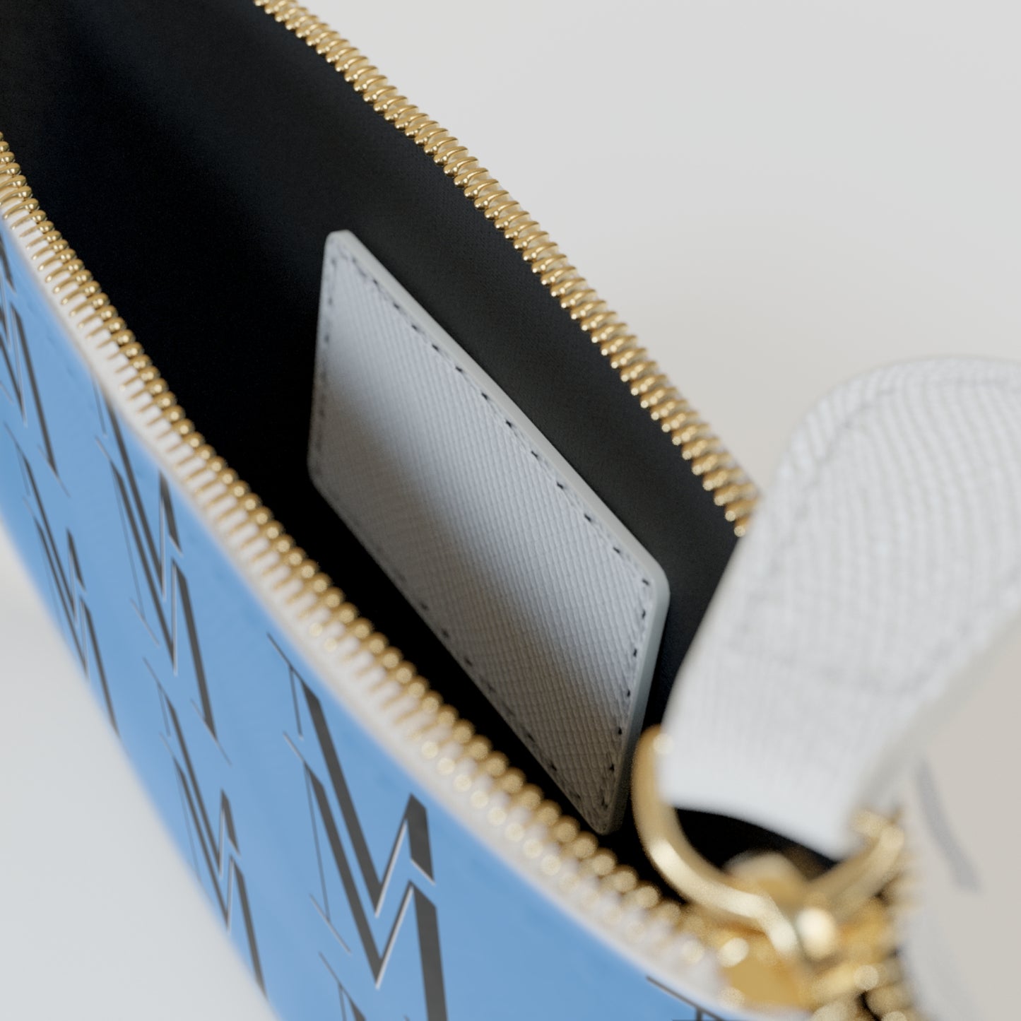 Mss Mia Light Blue Mini Clutch Bag