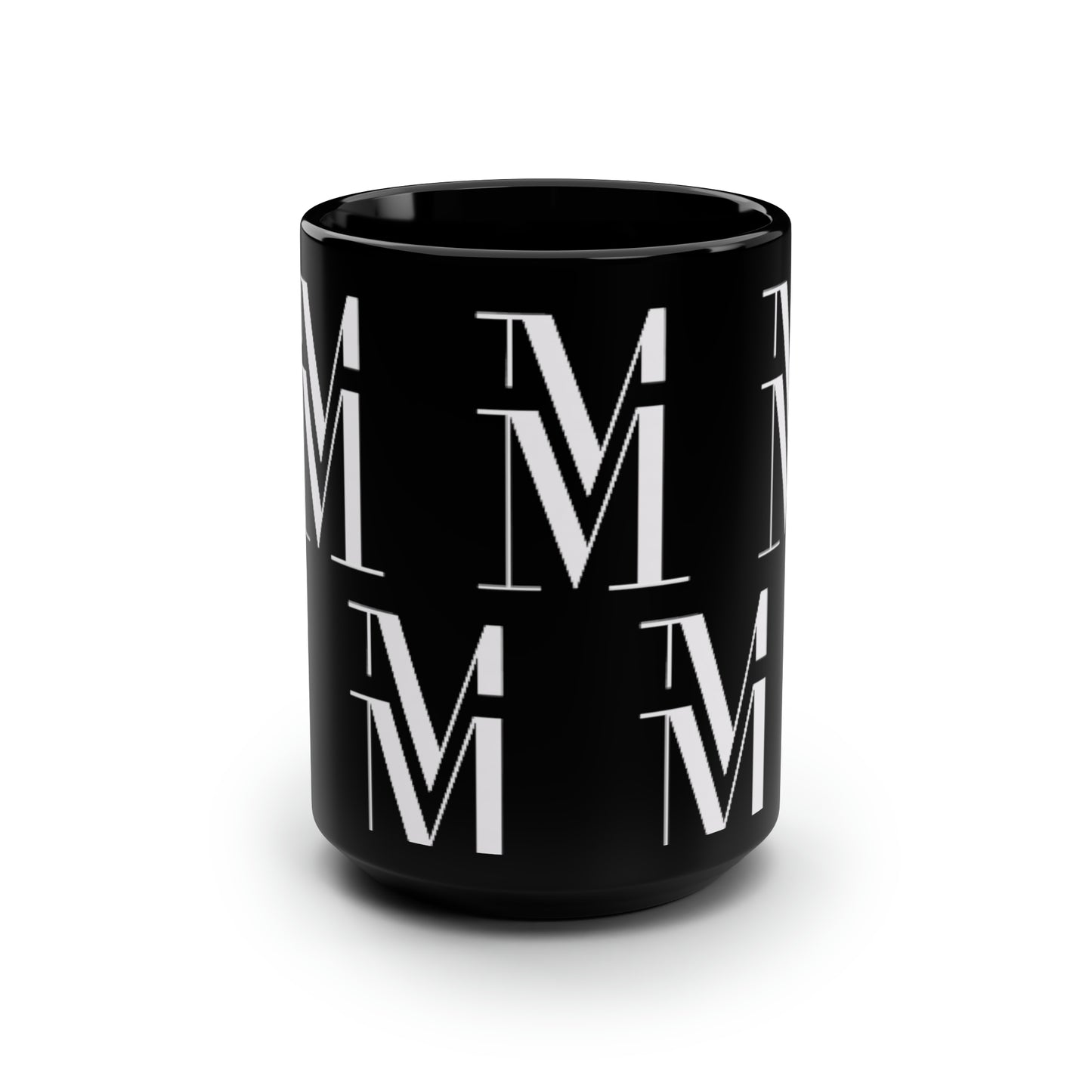 Mss Mia Signature Black Mug, 15oz
