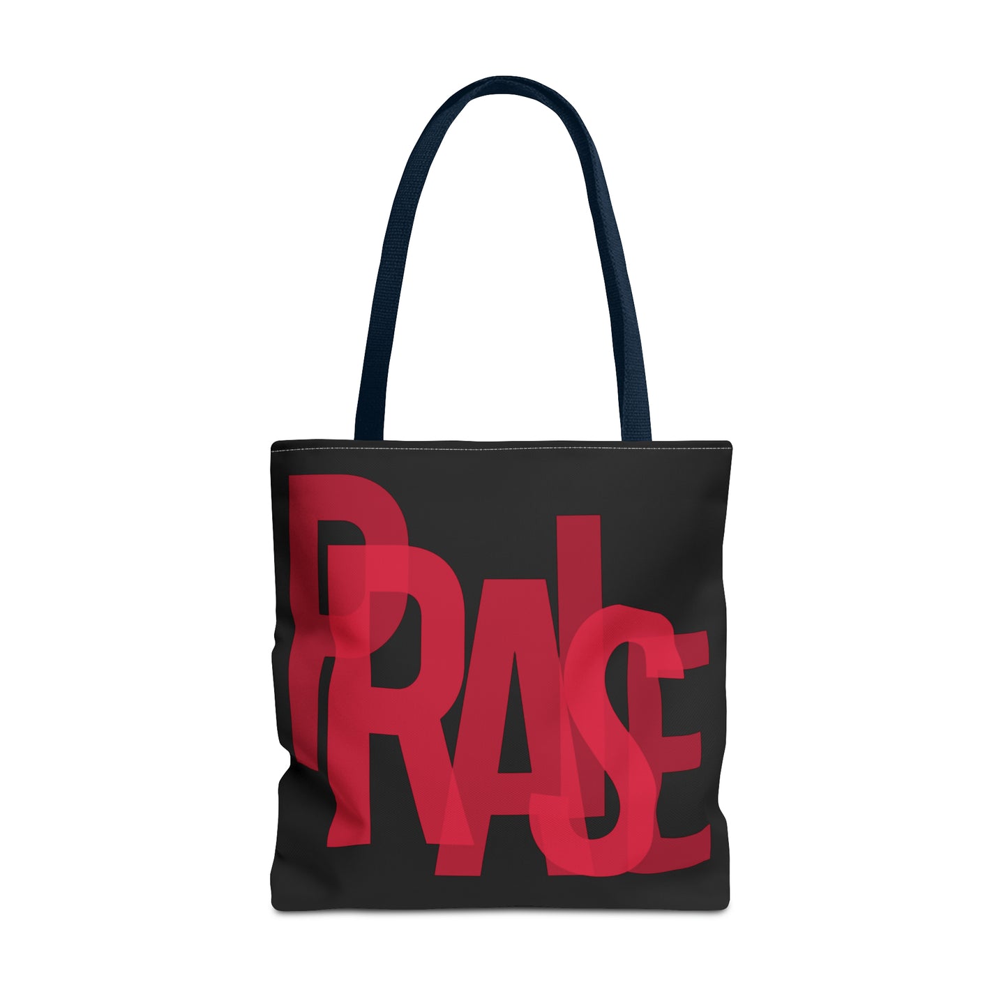 Collection B: “Garment of PRAISE” Black & Red Tote Bag