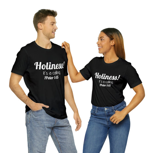 Collection B: “Holiness” Unisex Jersey Short Sleeve Tee