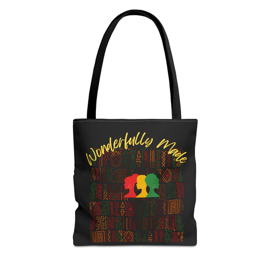 A Royal-Tee Black Tote Bag