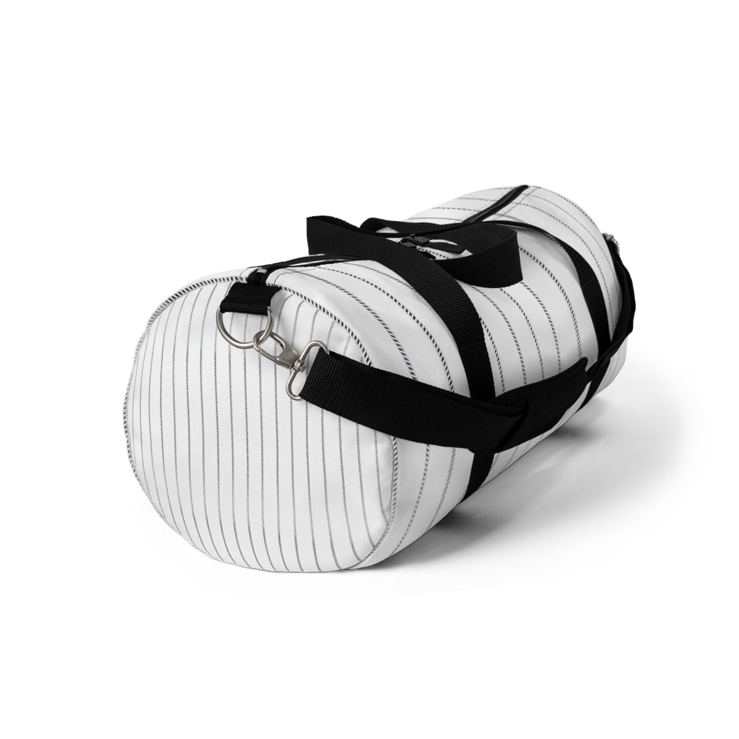 Mss Mia White W Stripes Duffel Bag