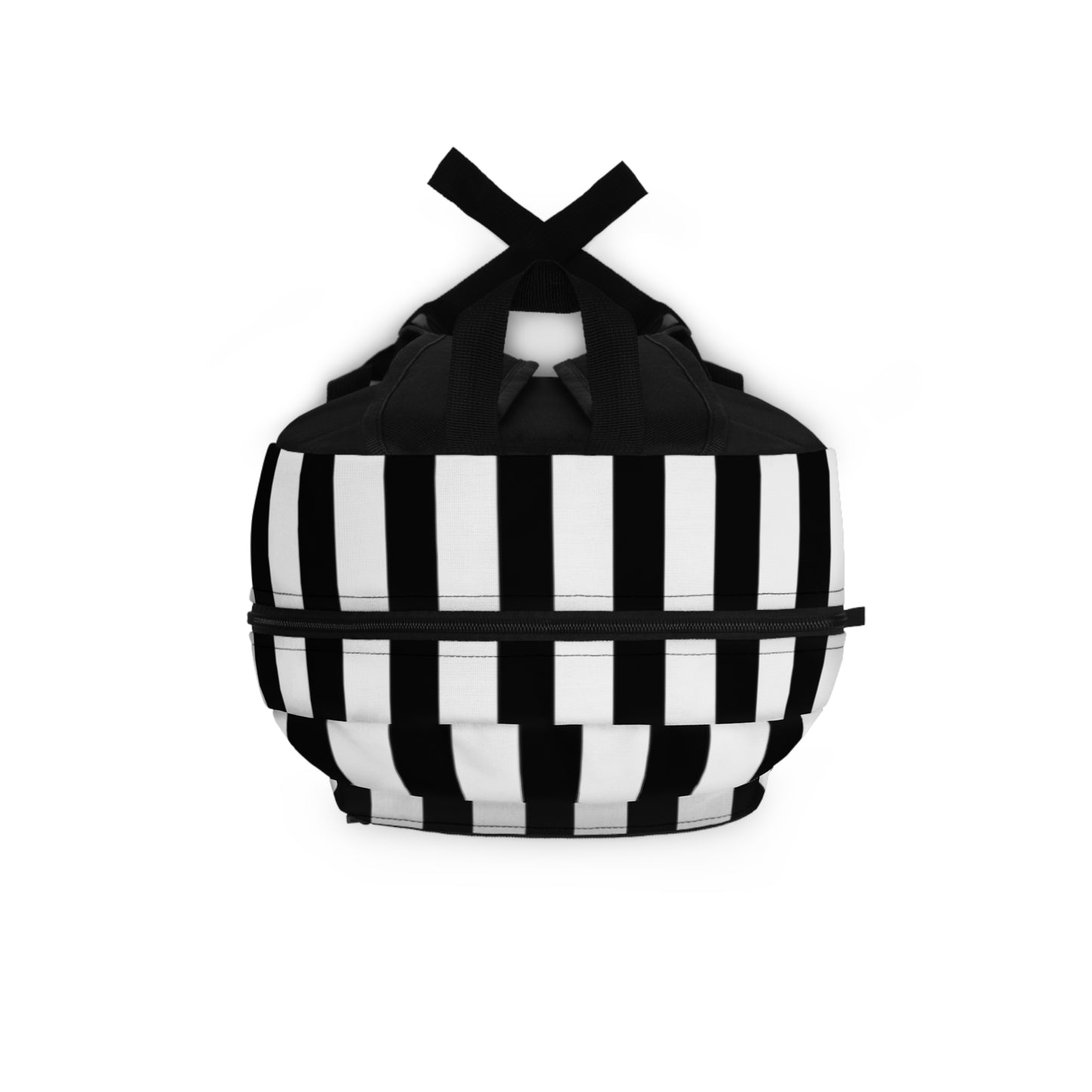 Mss Mia White w/Black Stripe Rugby Backpack