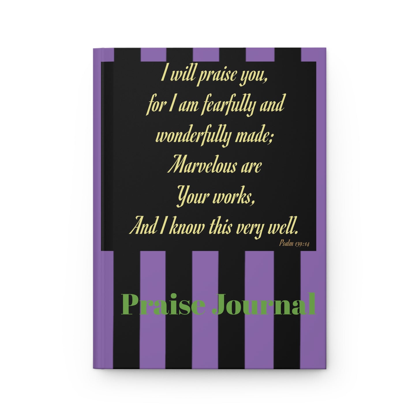 Mss Mia Purple “Beautifully  Made" Matte Journal