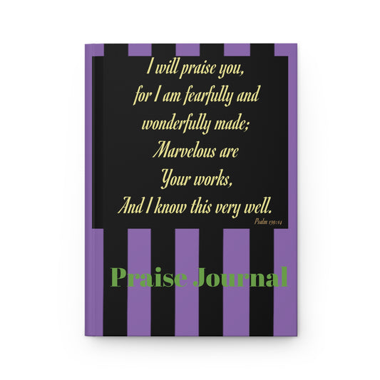 Mss Mia Purple “Beautifully  Made" Matte Journal