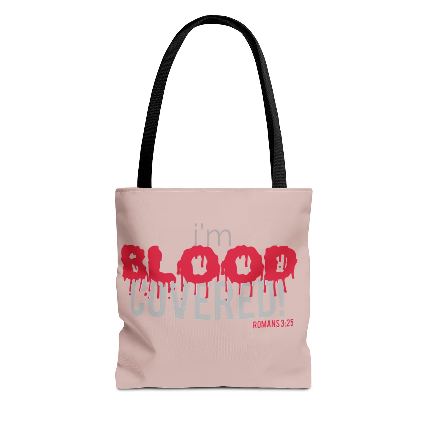 Collection B: “BLOOD Covered” Pink (MM) Tote Bag