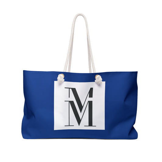 Mss Mia Dark Blue Weekender Bag