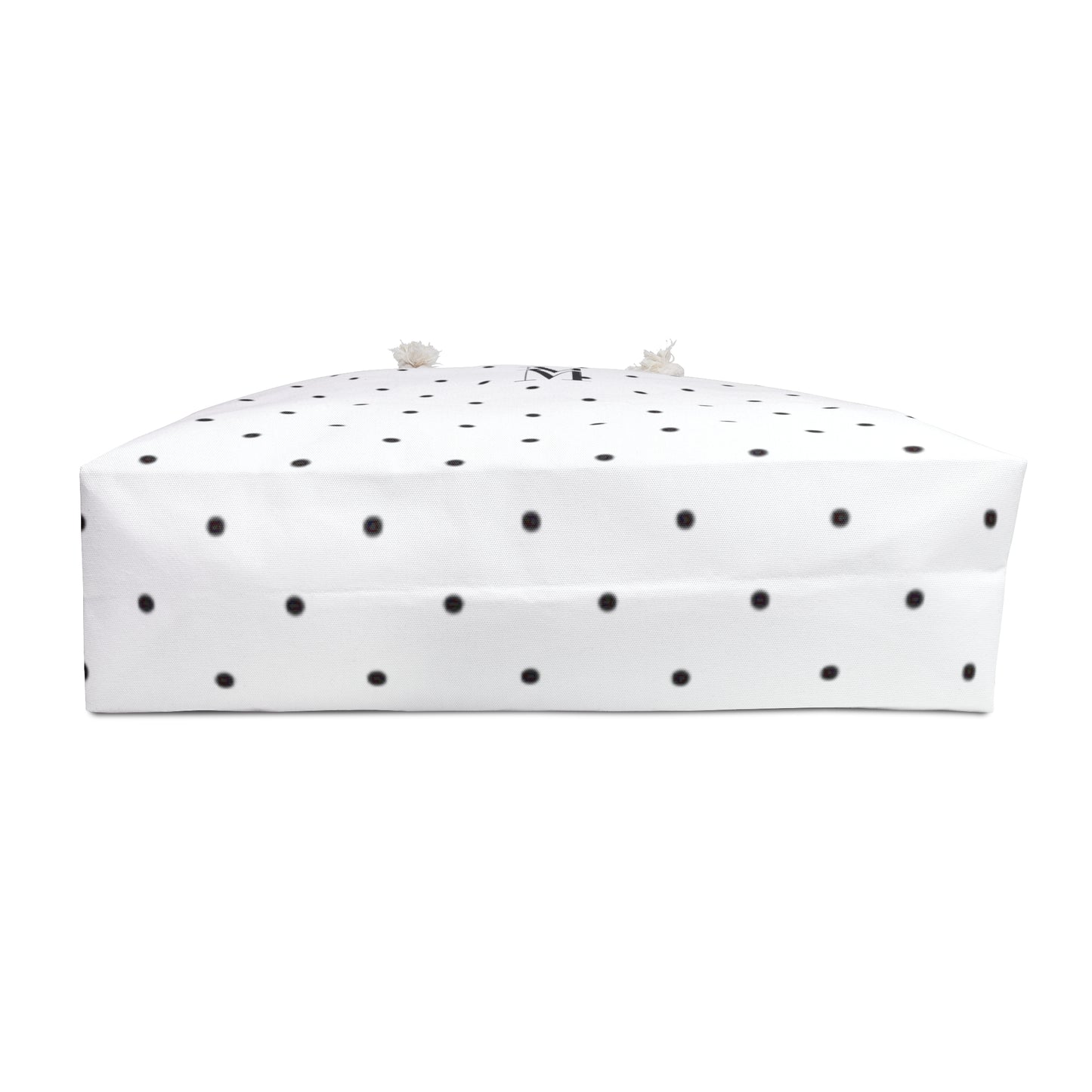 Mss Mia White Polka Dot Weekender