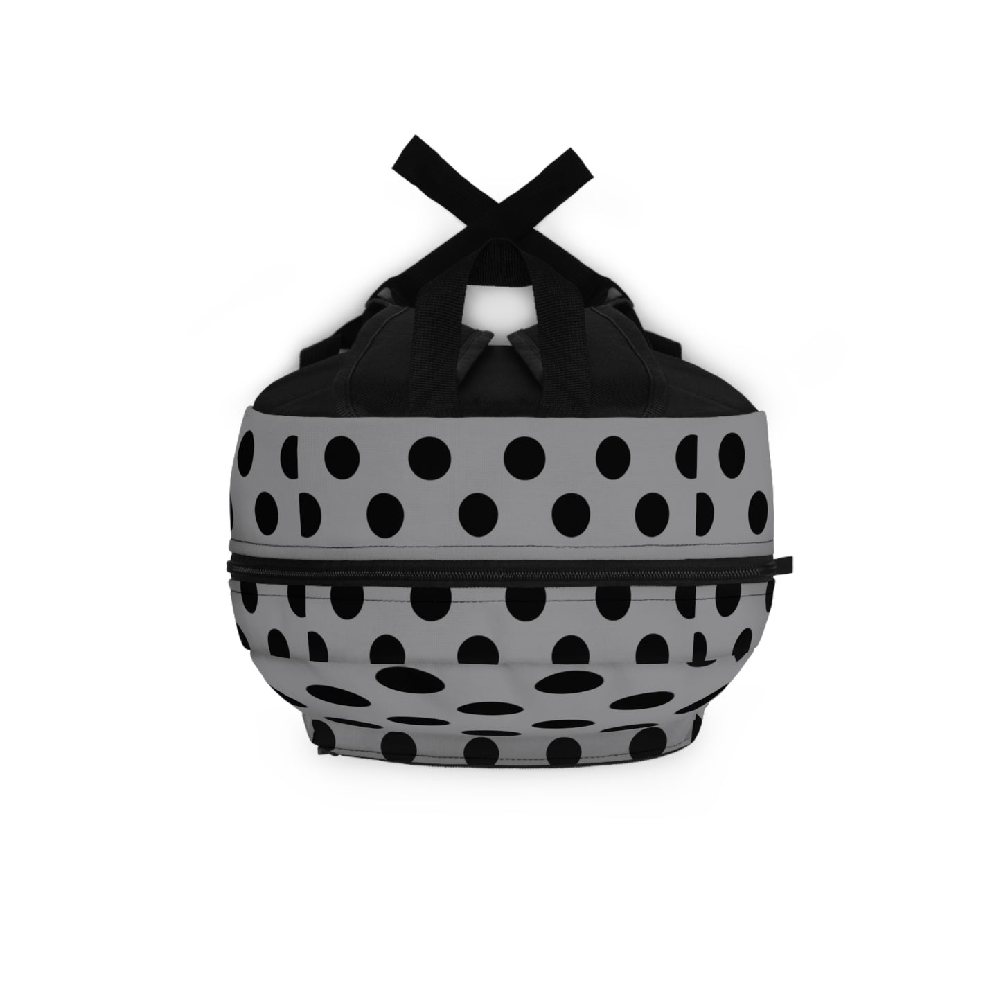 Mss Mia Grey W/Black Polka Backpack