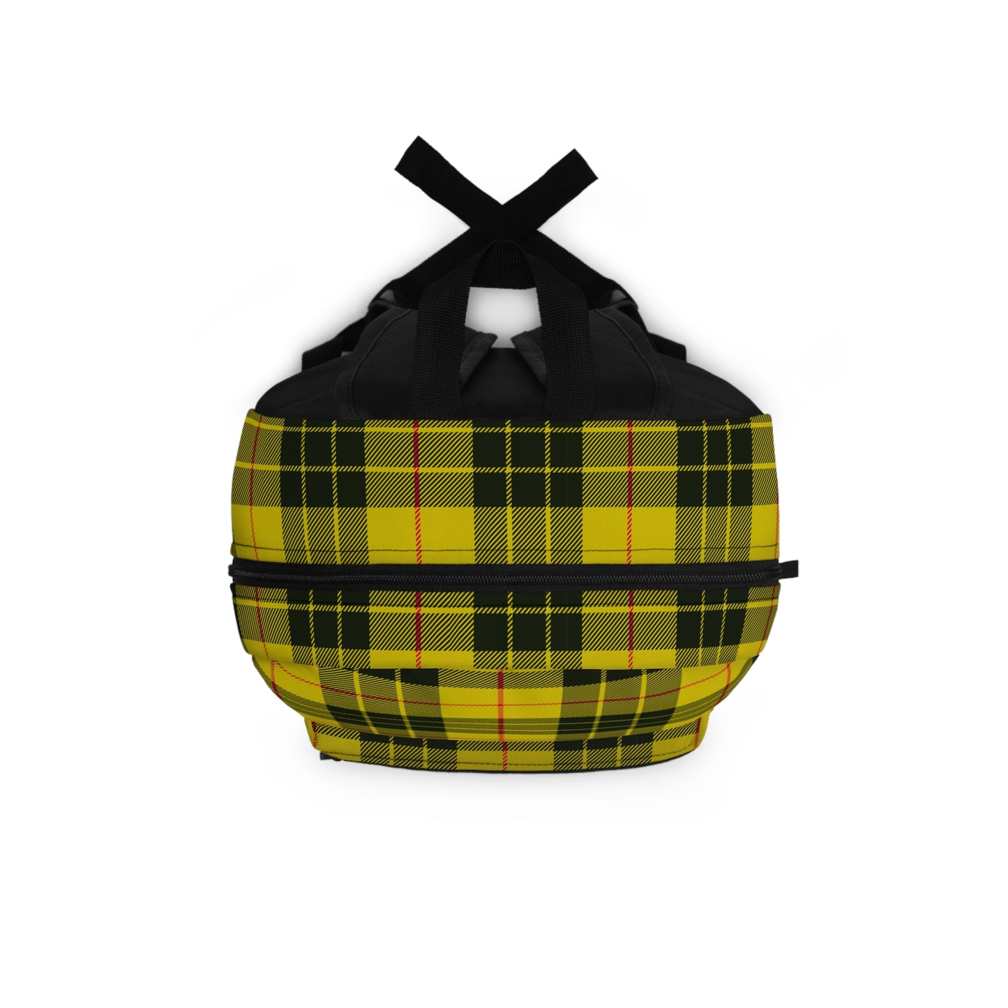 Mss Mia Yellow Plaid Backpack