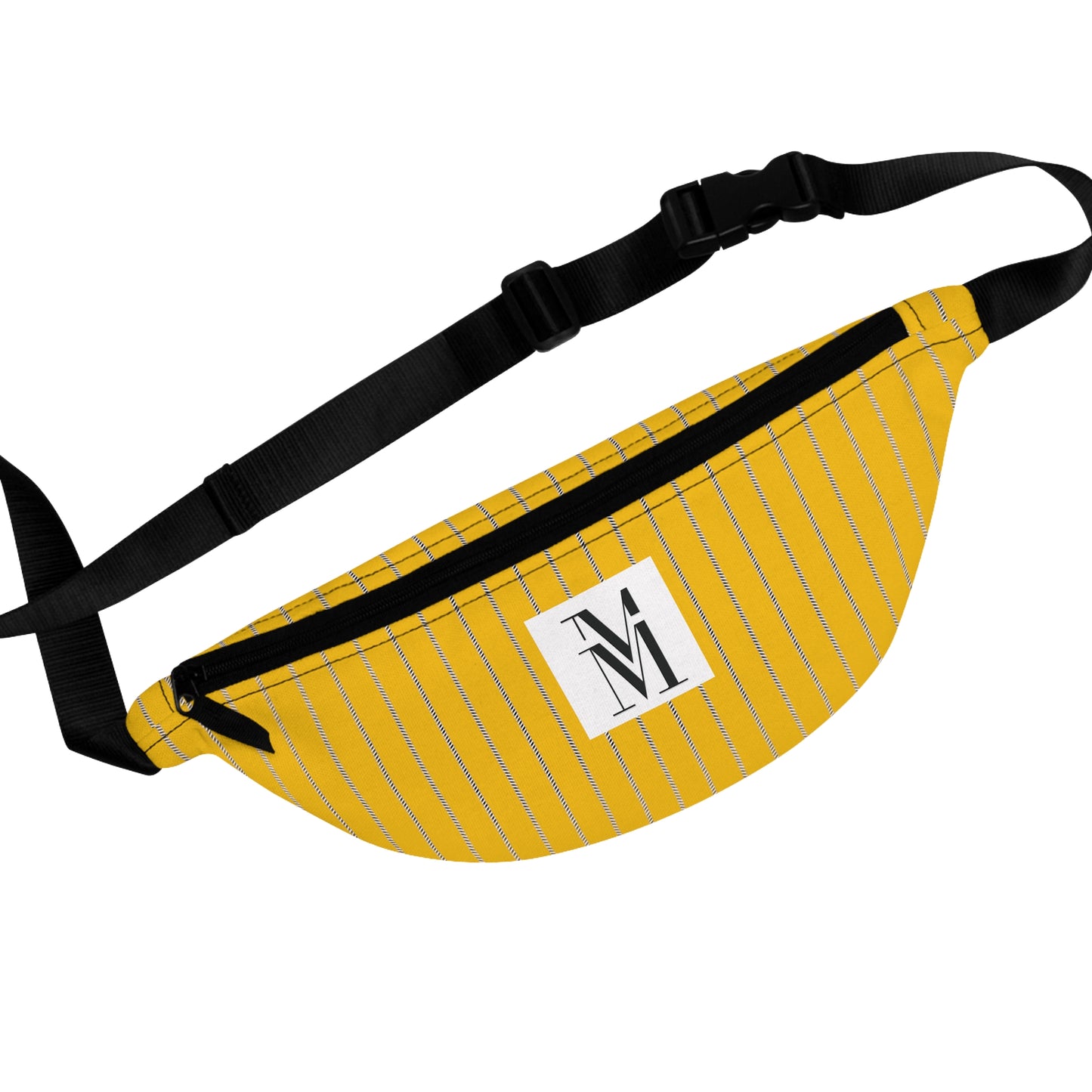 Mss Mia Yellow w/ Pinstripe Fanny Pack