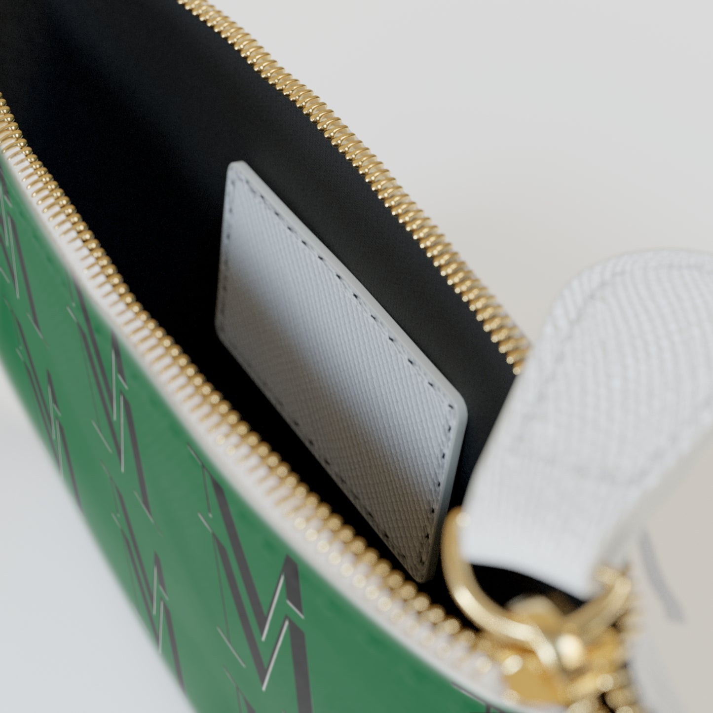 Mss Mia Dark Green Mini Clutch Bag