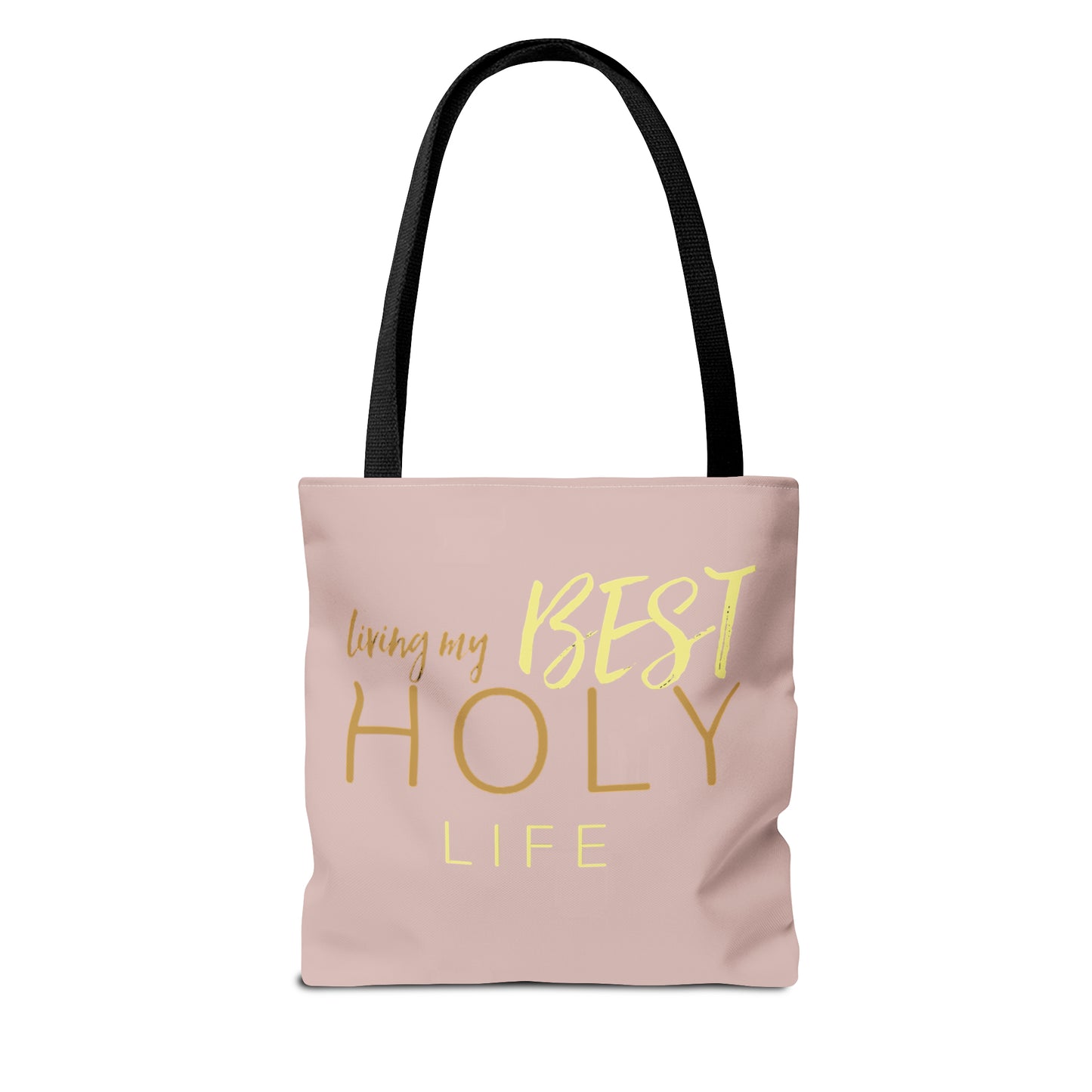 Collection A: “HOLYlife” MM Pink Tote Bag