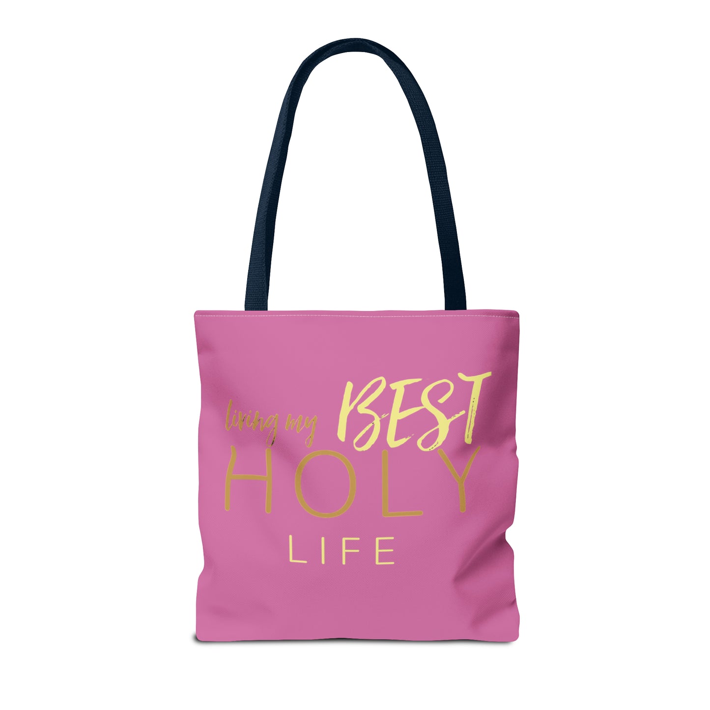 Collection A: “HOLYlife” Pink Tote Bag