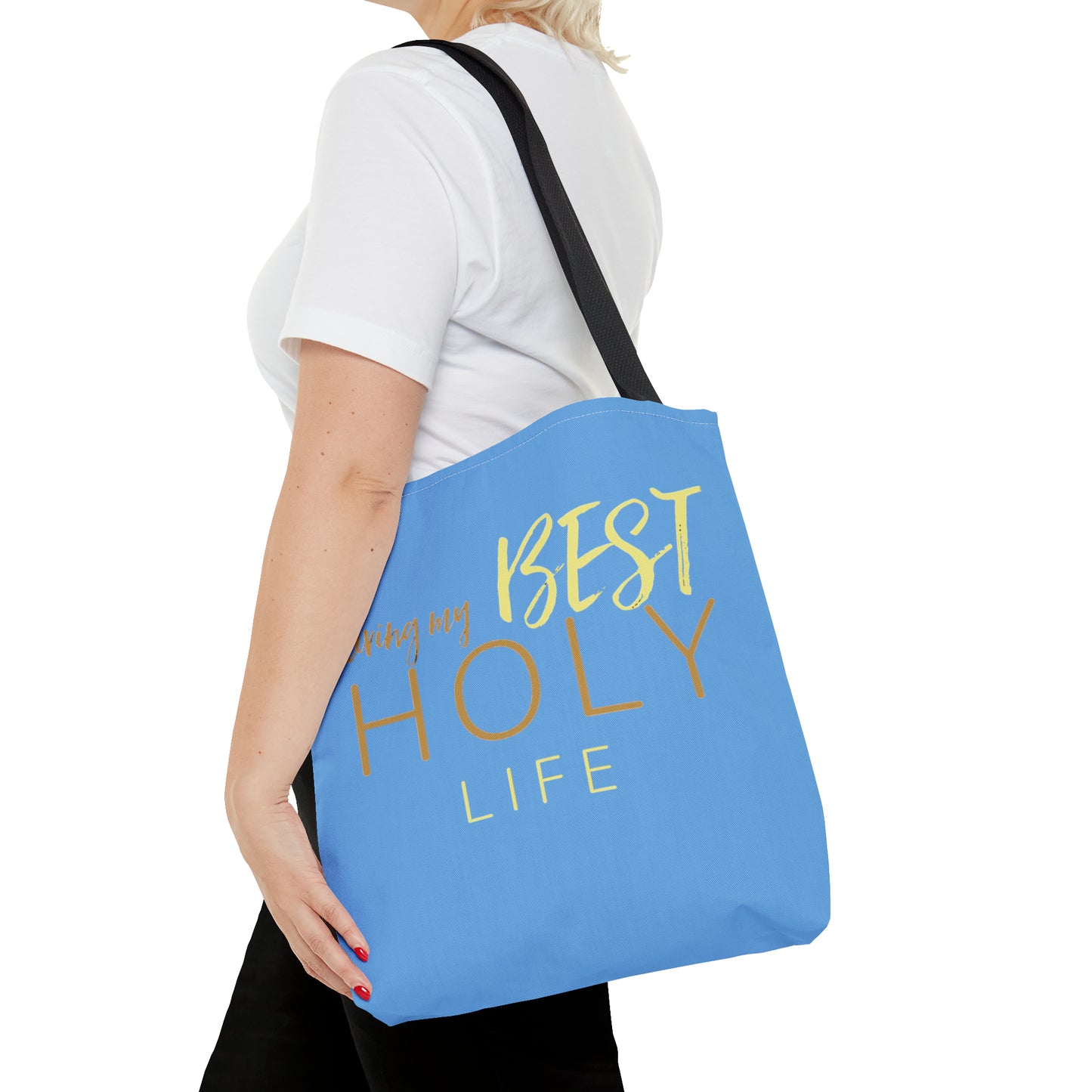 Collection A: “HOLYlife” Blue Sky Tote Bag