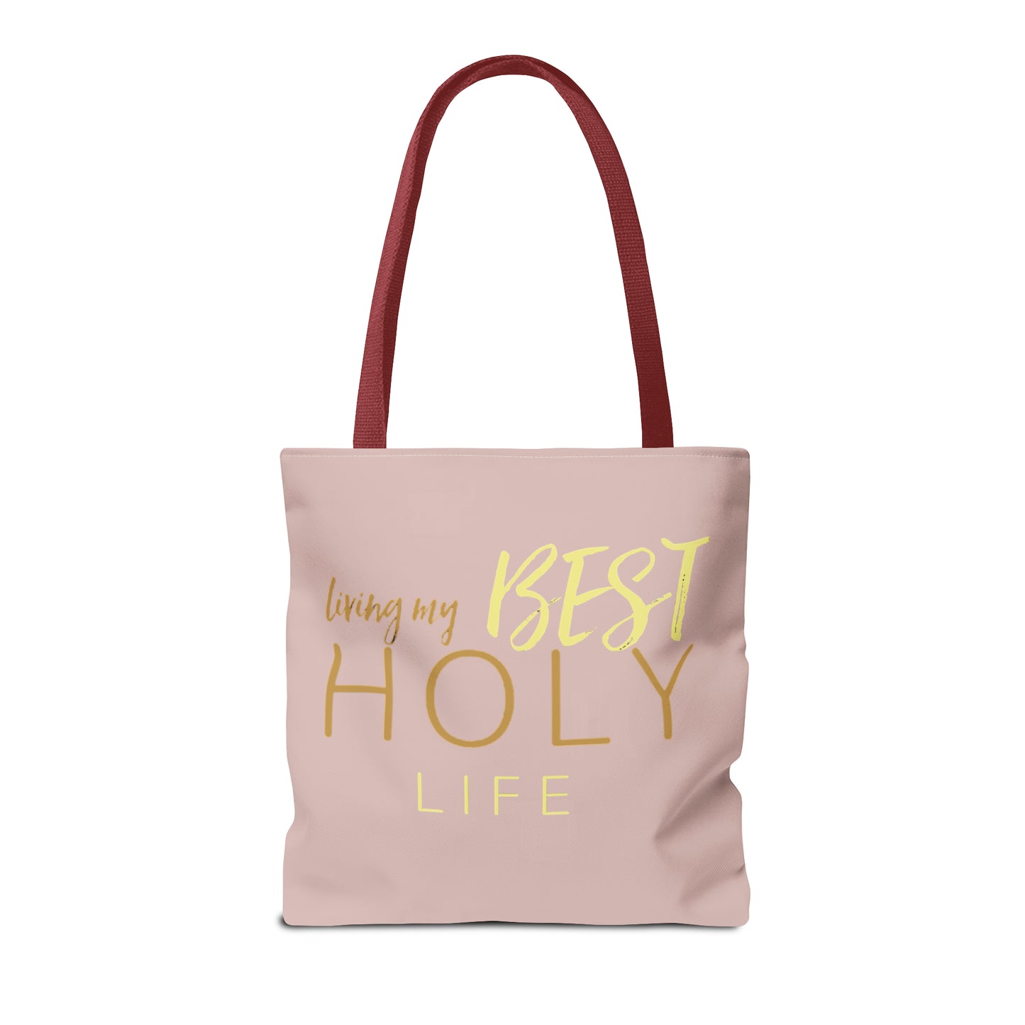 Collection A: “HOLYlife” MM Pink Tote Bag