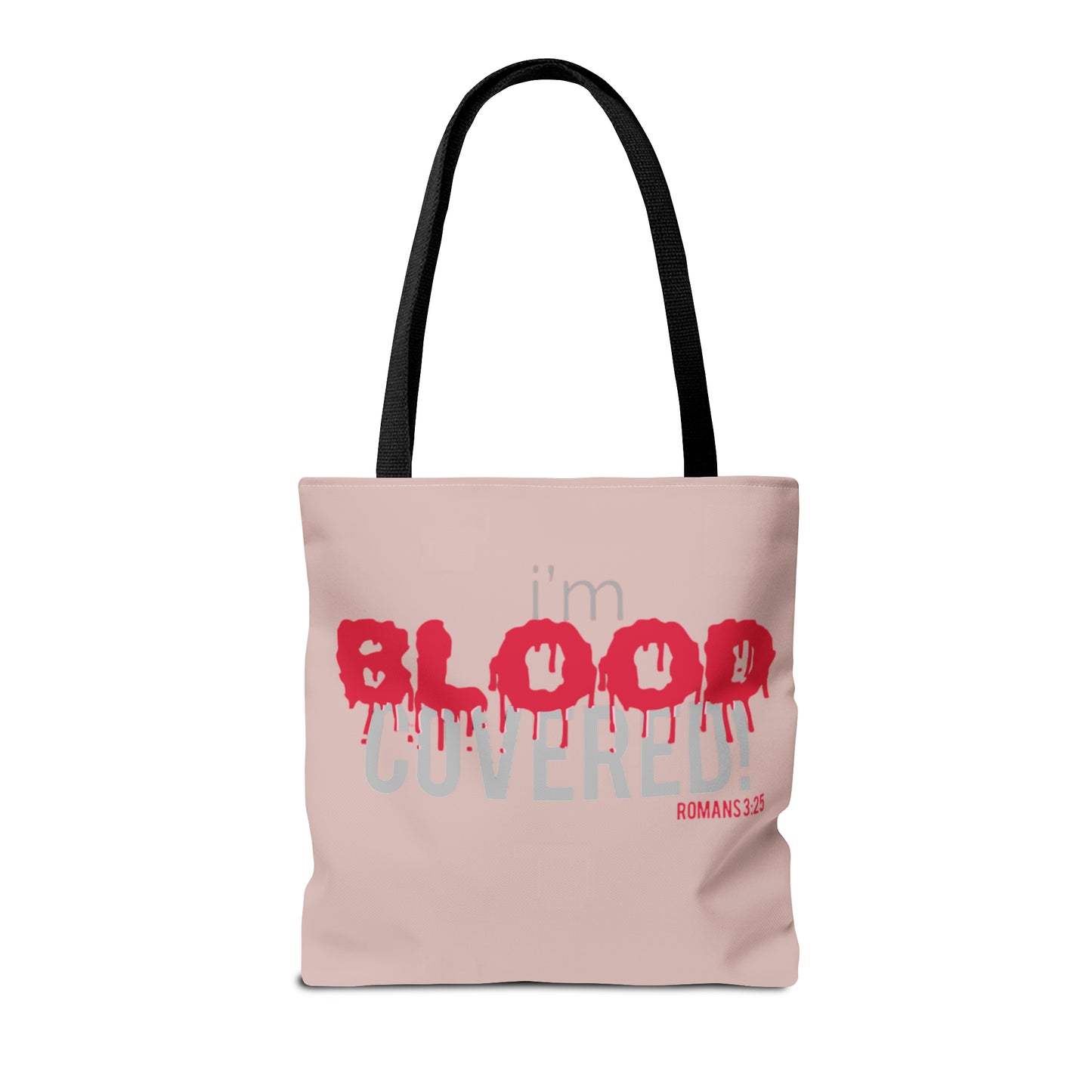 Collection B: “BLOOD Covered” Pink (MM) Tote Bag