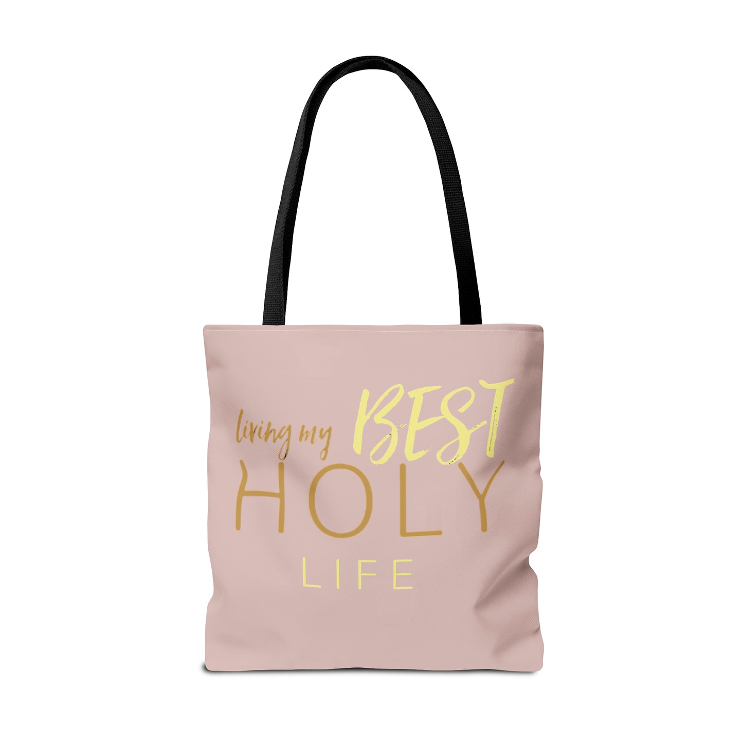 Collection A: “HOLYlife” MM Pink Tote Bag