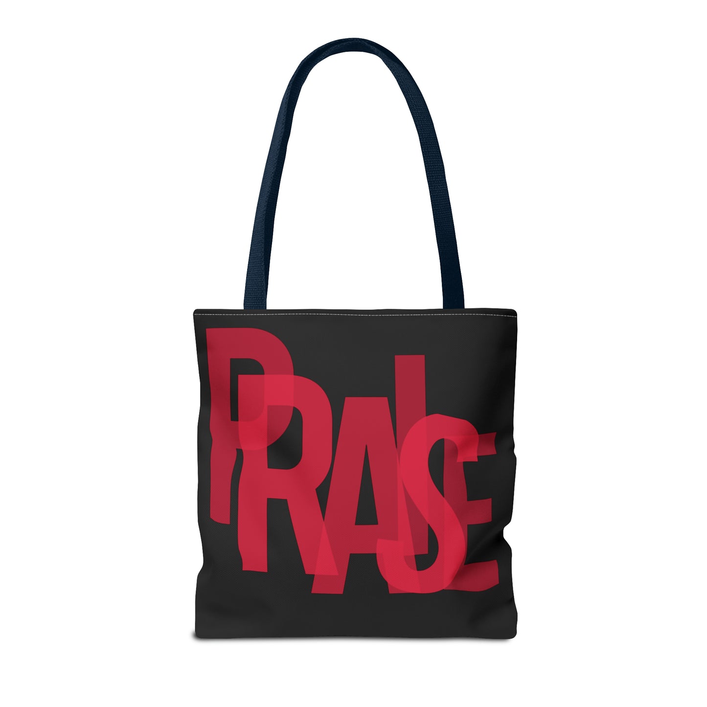 Collection B: “Garment of PRAISE” Black & Red Tote Bag