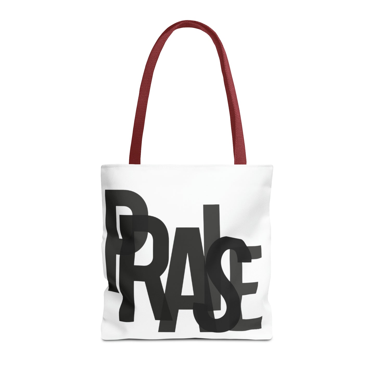 Collection B: “Garment of PRAISE” White & Black Tote