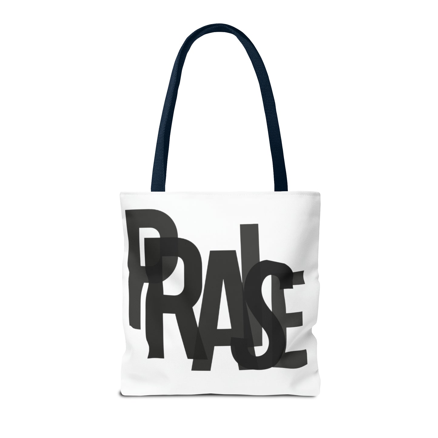 Collection B: “Garment of PRAISE” White & Black Tote