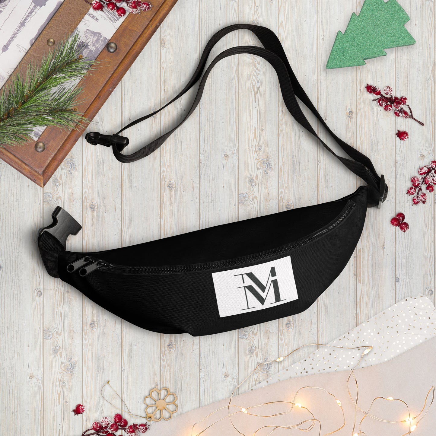 Mss Mia Black Fanny Pack