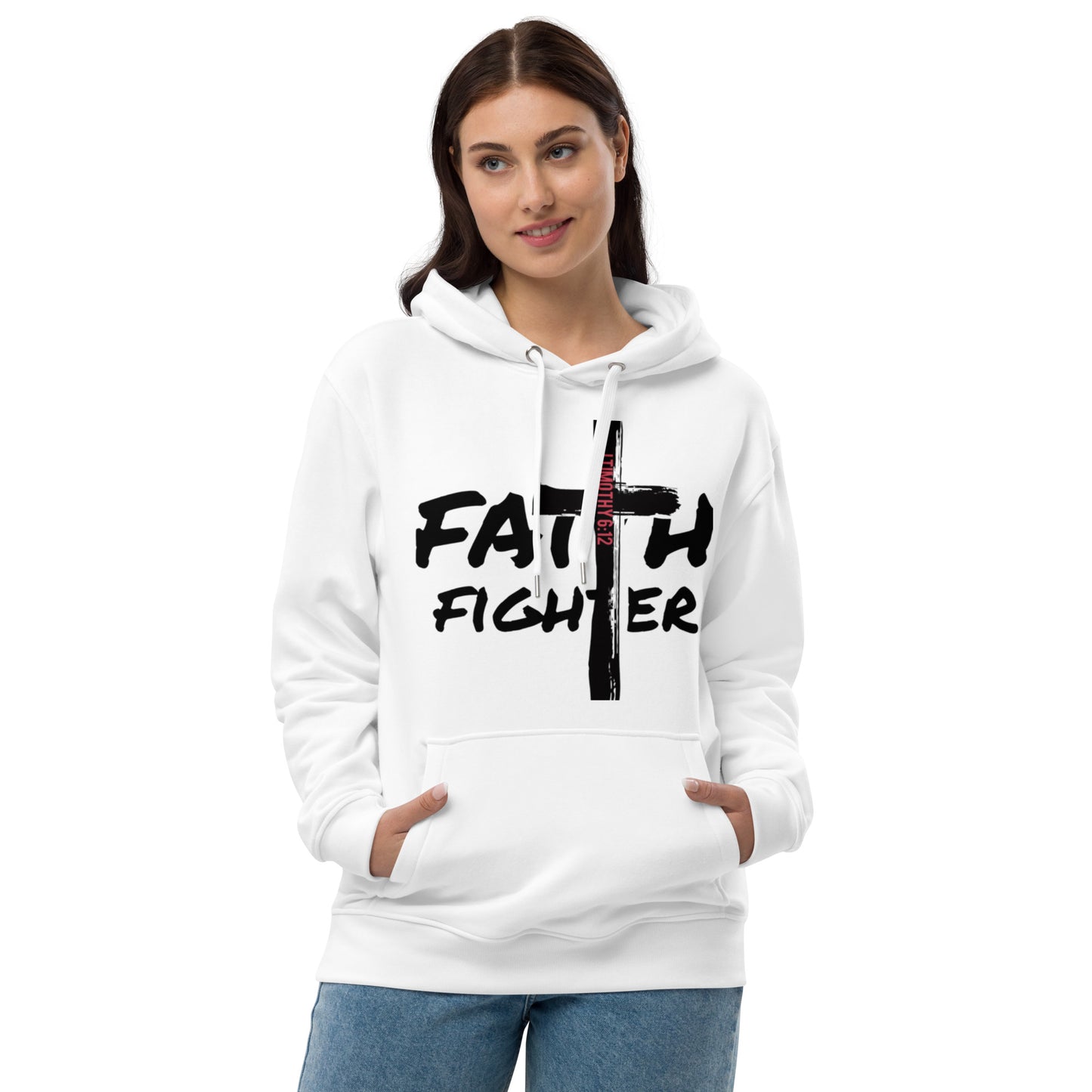 Core Urban: “Faith Fighter” Premium Eco Hoodie